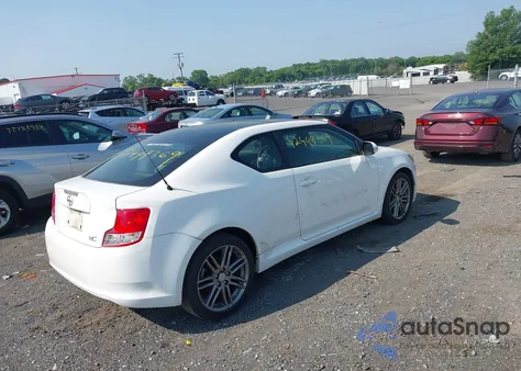2011 Scion Tc из США, поврежденный, VIN JTKJF5C74B3017306